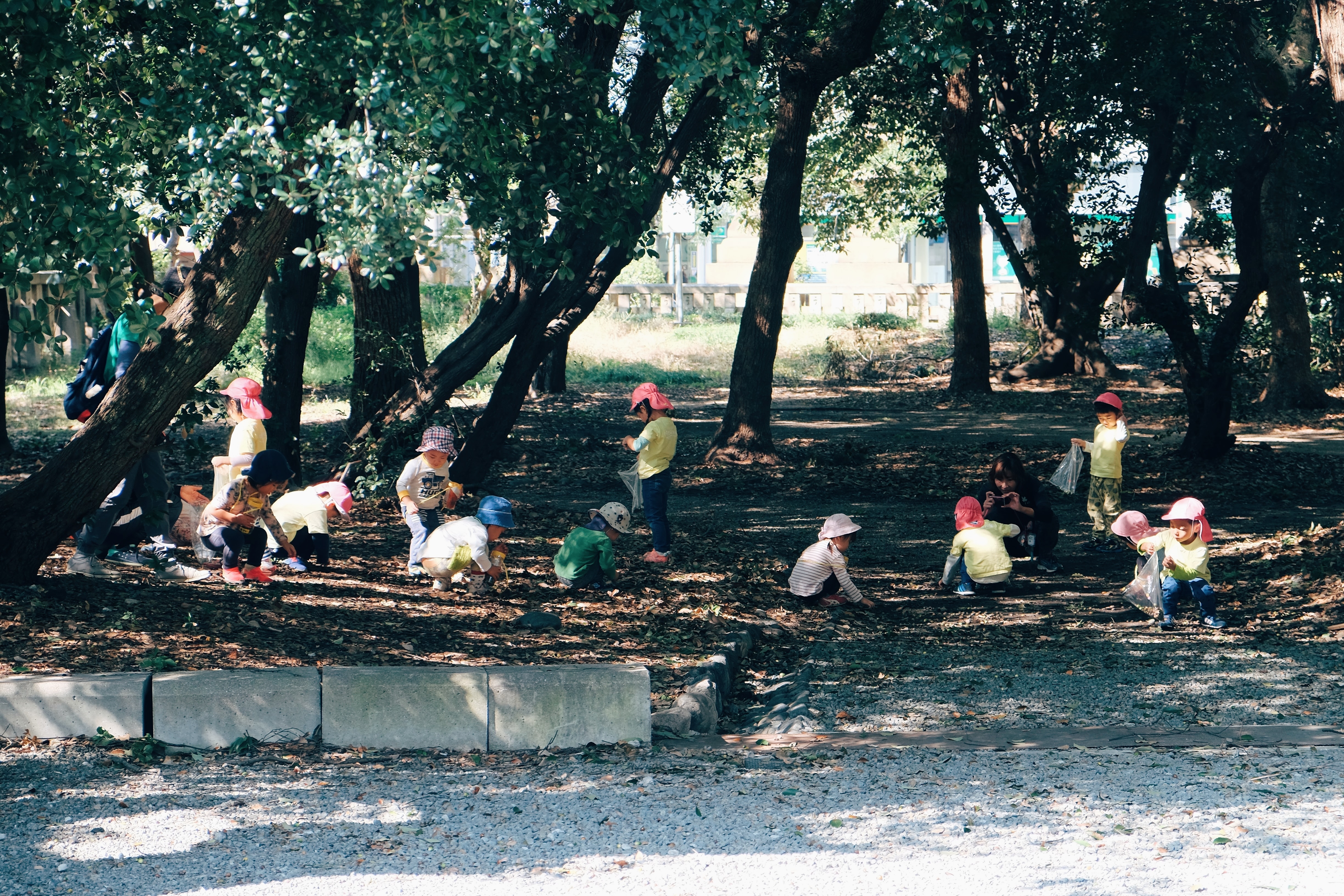 children outdoors